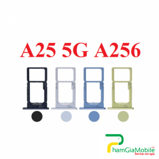 Khay Sim Samsung Galaxy A25 5G SM-A256 Khay thẻ Micro SD SIM Card Tray Zin New
